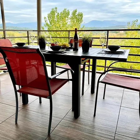 Superbe Appartement, Piscine, Vue Mer Et Montagnes * אנטיב