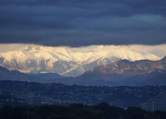 Superbe Appartement, Piscine, Vue Mer Et Montagnes Antibes